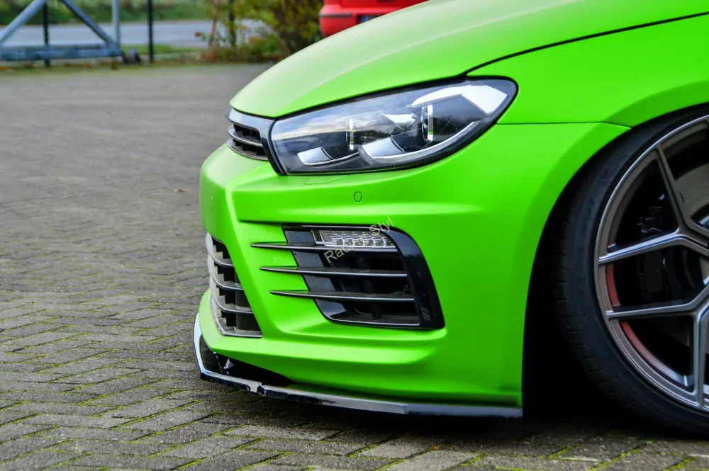 VW Scirocco R Facelift přední spoiler lipa V2 IN Tuning Matt.