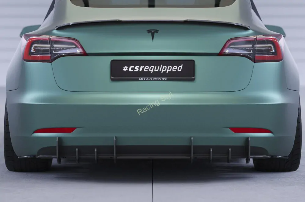 Tesla Model 3 difuzor na zadní nárazník CSR