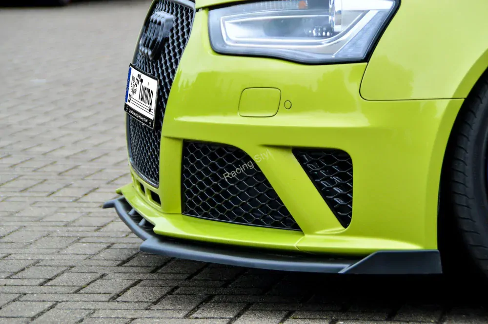 Audi RS4 B8 přední spoiler lipa s křidélky IN Tuning