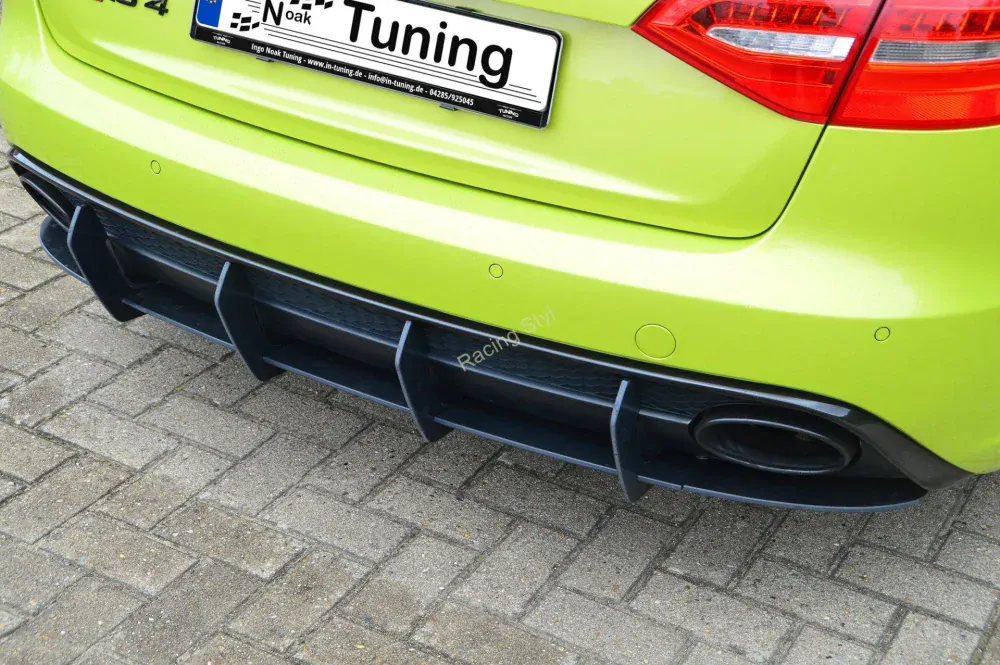 Audi RS4 B8 difuzor na zadní nárazník IN Tuning