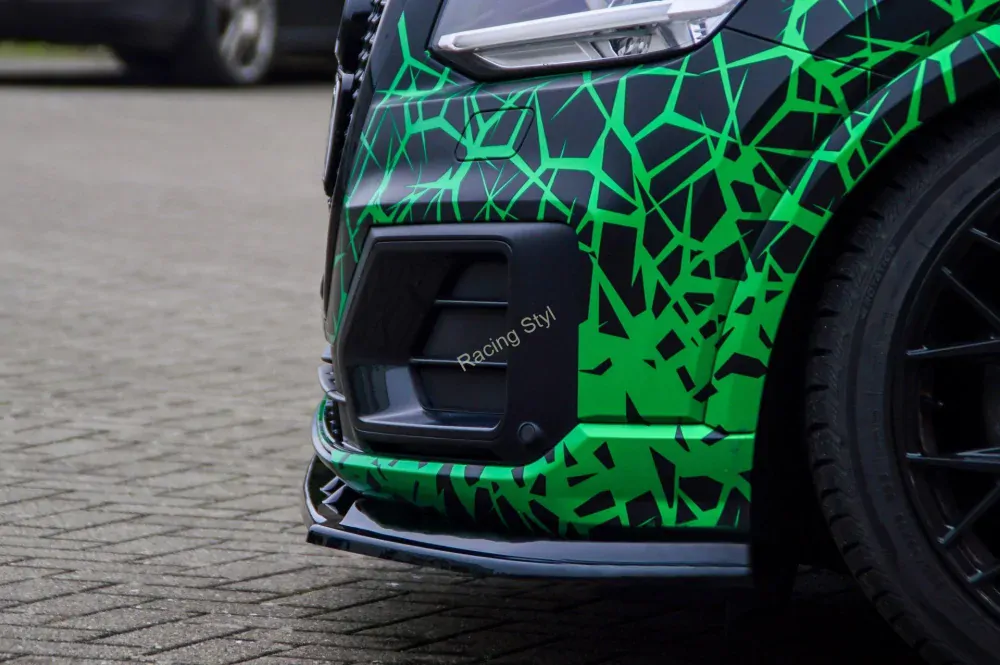 Audi Q2 GA spoiler pod přední nárazník IN Tuning Matt.