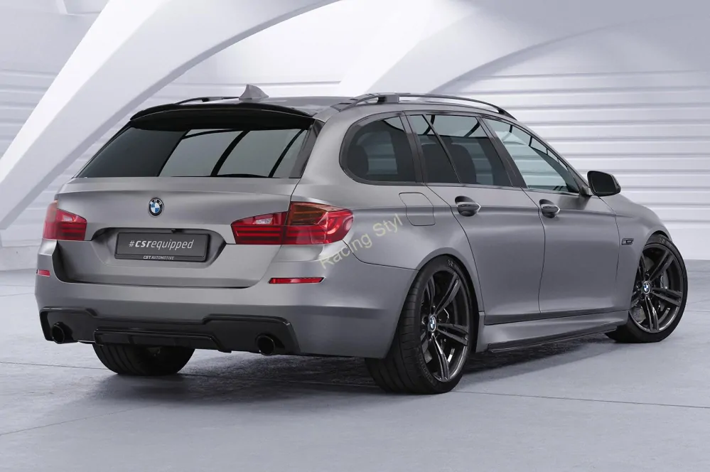 BMW 5 F11 Touring zadní střešní spoiler Glossy Black CSR Lesk.