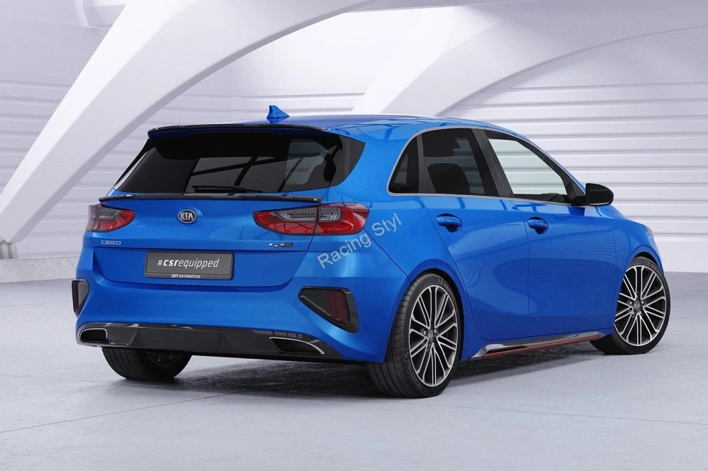 Kia Ceed (CD) spoiler pod zadní okno Glossy Black CSR Lesk.