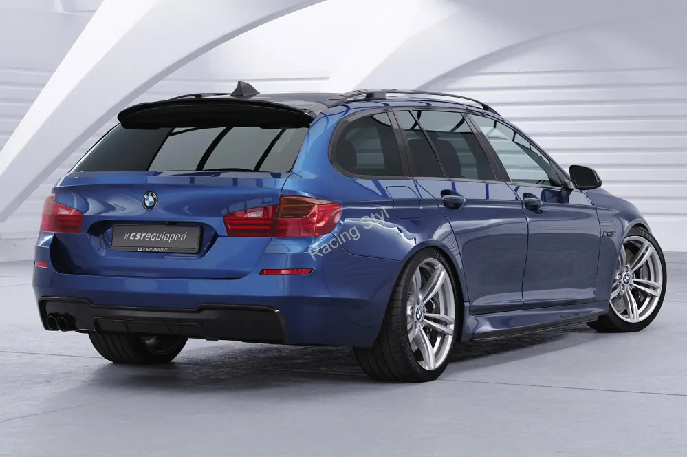 BMW 5 F10/ F11 M-Paket spoiler na zadní nárazník Glossy Black CSR Lesk