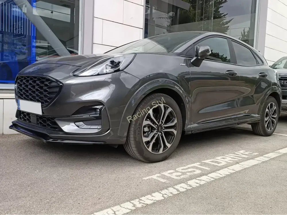 Ford Puma ST-Line 2019- přední splitter Glossy Black MD Design Lesk.