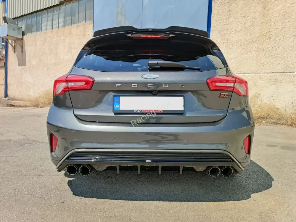 Ford Focus Mk4 ST-Line střešní spoiler Glossy Black MD Design Lesk.