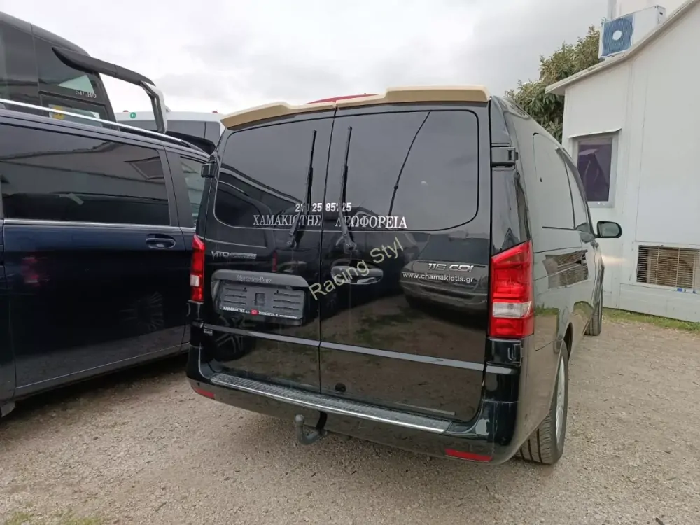 Mercedes Vito W447 zadní střešní spoiler pro křídlové dveře MD Design