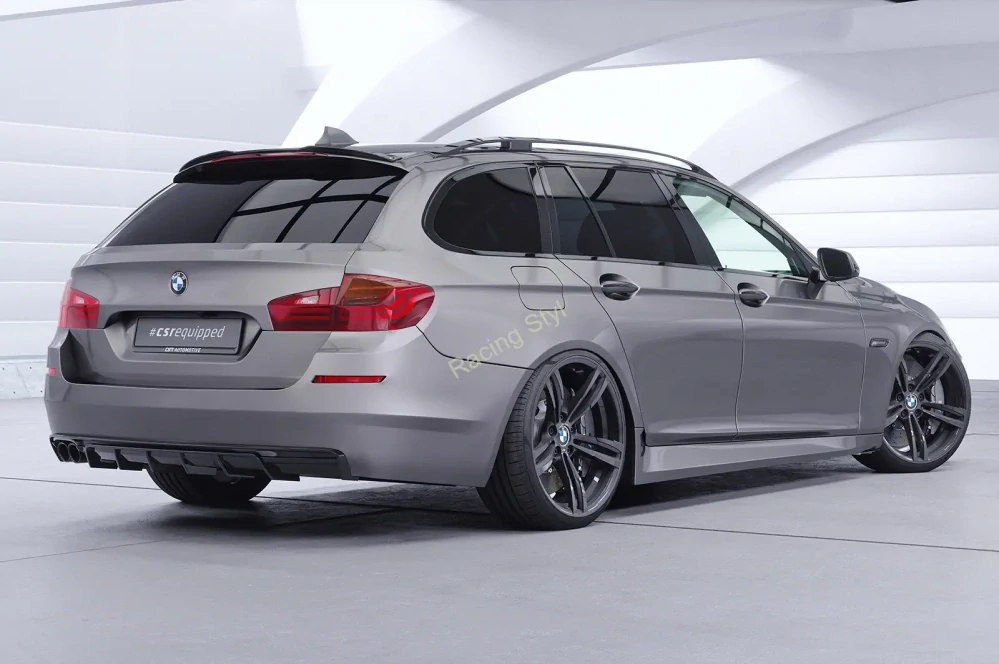 BMW 5 F10/ F11 spoiler na zadní nárazník Glossy Black CSR Lesk