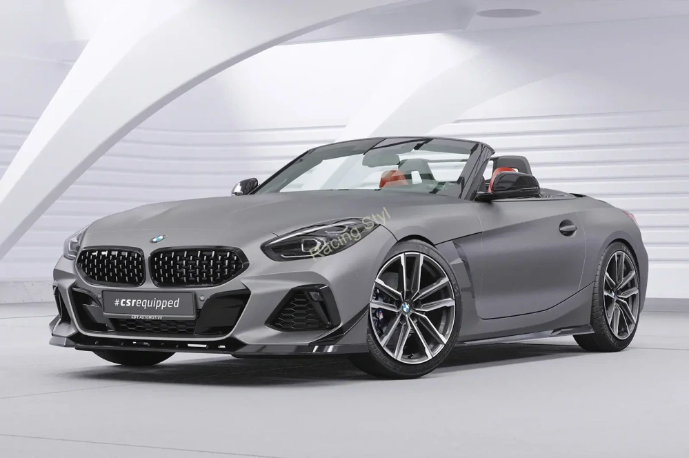 BMW Z4 G29 přední boční spoilery Glossy Black CSR Lesk
