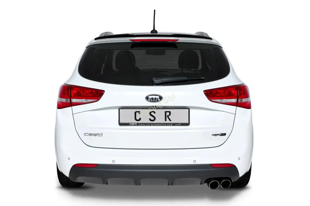 KIA Ceed (JD) SW spoiler nad zadní okno Glossy Black CSR Lesk.
