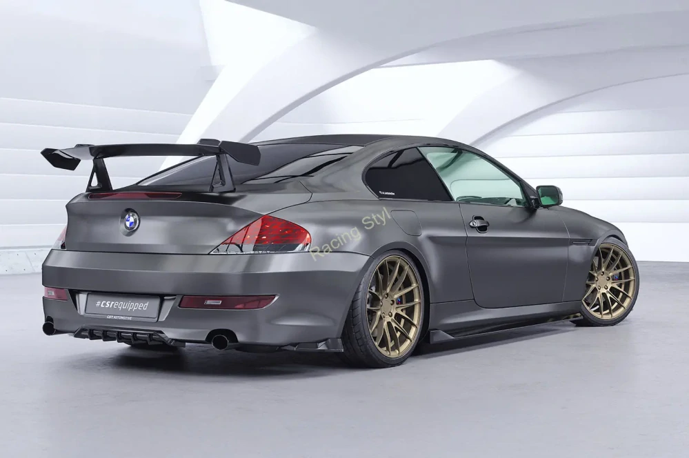 BMW 6 E63/E64 Coupe-Cabrio spoiler na zadní nárazník difuzor CSR Matt.