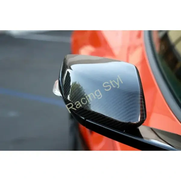 Chevrolet Corvette C8 carbonové kryty zrcátek APR