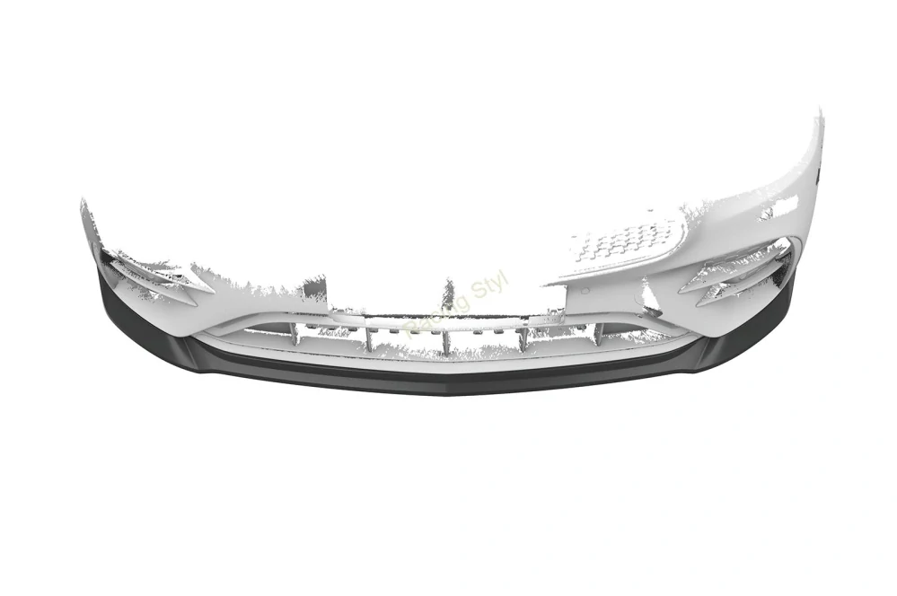 Mercedes Benz E W213/ S213 AMG-Line přední spoiler lip Glossy Black CSR Lesk.