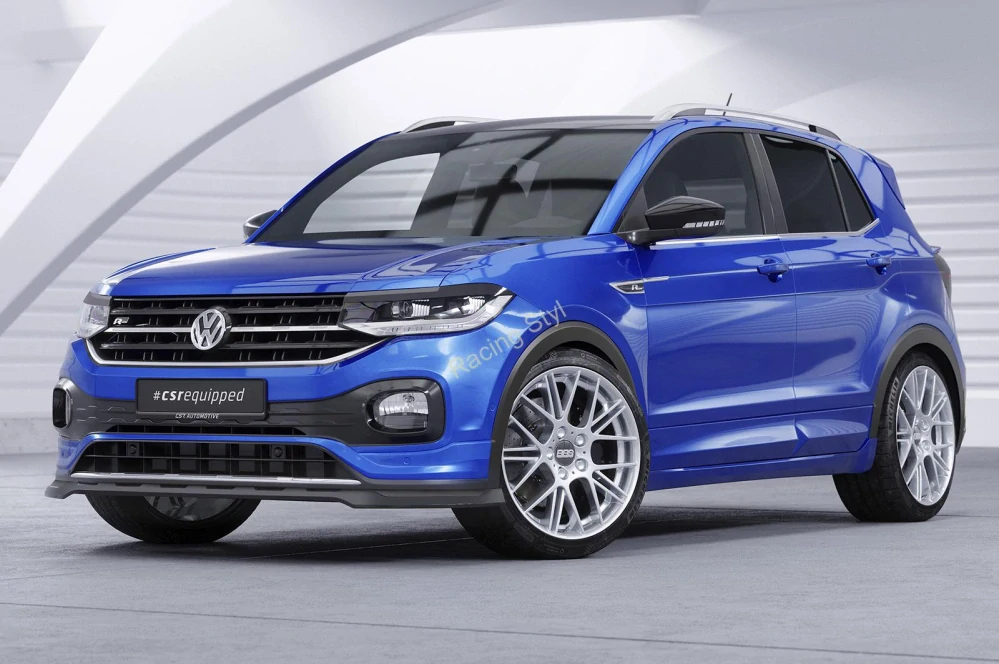 VW T-Cross R-Line typ C1 přední spoiler lip CSR Matt.