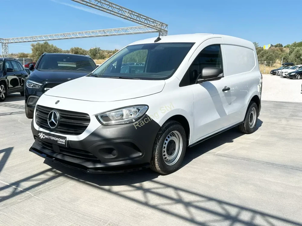 Mercedes Benz Citan 2021- nástavce pod boční prahy Glossy Black MD Design Lesk.