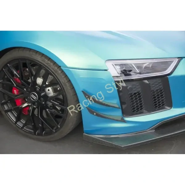 Audi R8 2016-18 carbonové přední boční spoilery Canards APR