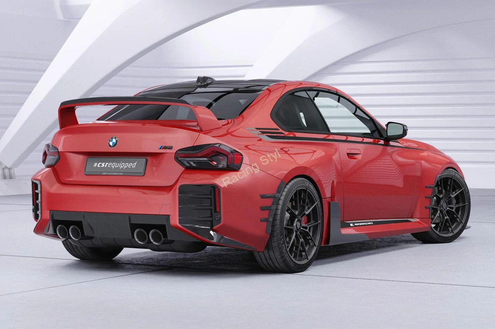 BMW M2 G87 spoiler na zadní křídlo CSR Matt.