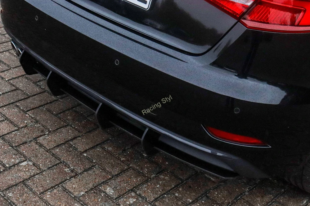 Audi A3 8V Sportback Facelift difuzor na zadní nárazník IN Tuning