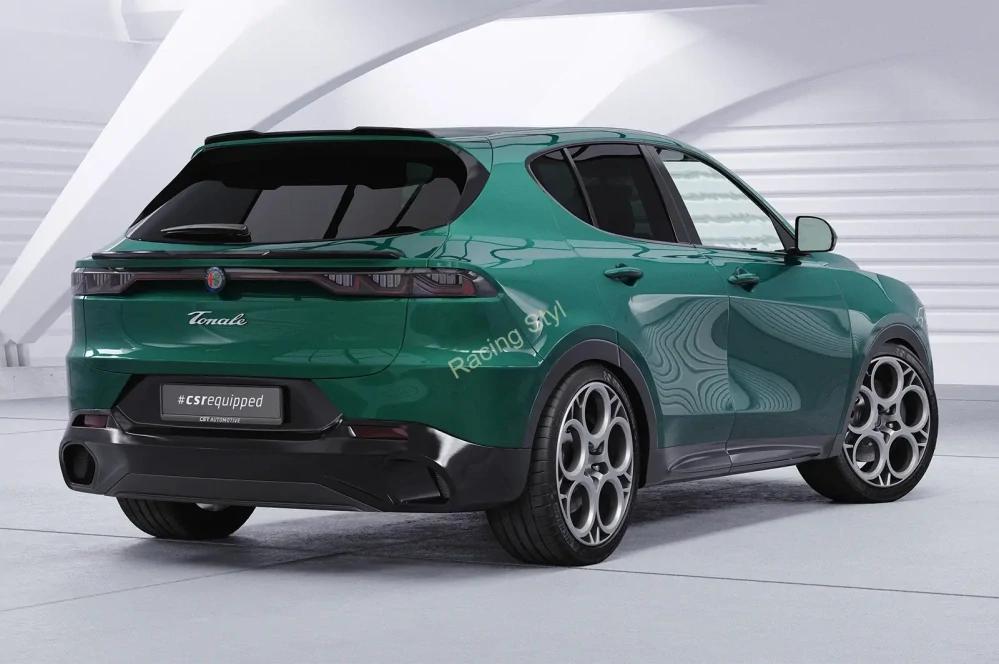 Alfa Romeo Tonale střešní spoiler Glossy Black CSR Lesk.