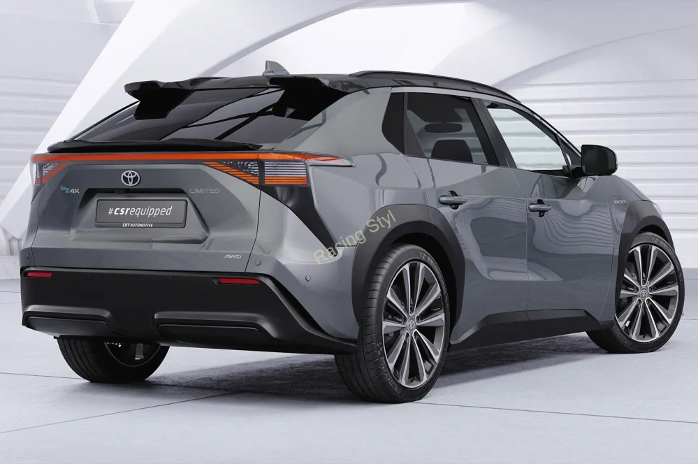 Toyota bZ4X / Subaru Solterra spoilery na zadní křídlo Glossy Black CSR Lesk