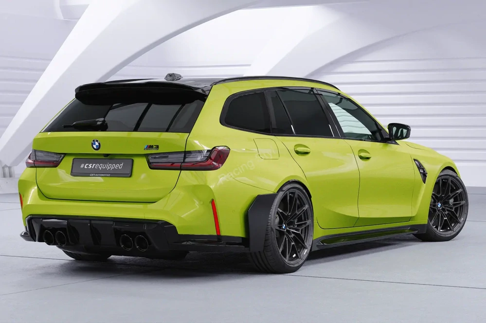 BMW M3 G81 Touring boční aero panely Glossy Black CSR Lesk.