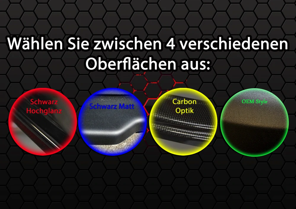 VW Touran 5T R-Line přední spoiler lip Glossy Black IN Tuning Lesk