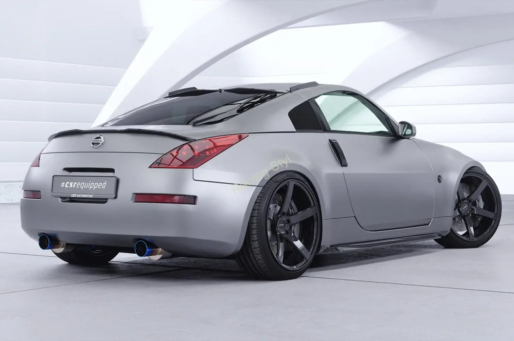Nissan 350Z (Z33) Coupe zadní spoiler na víko kufru Glossy Black CSR Lesk