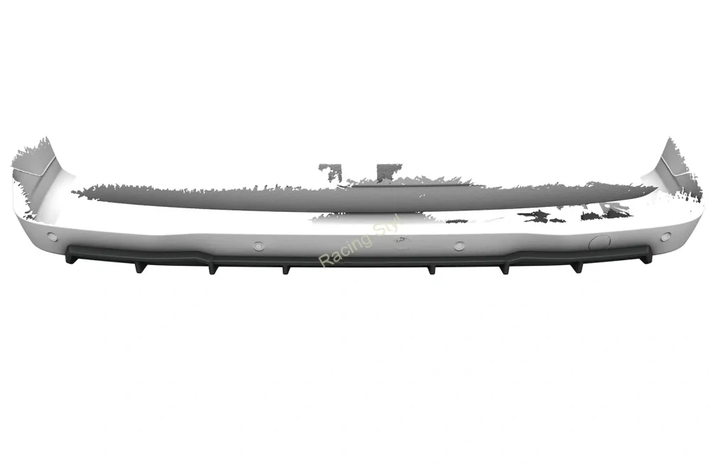 Ford Tourneo Custom 2023- spoiler na zadní nárazník difuzor Glossy Black CSR Lesk