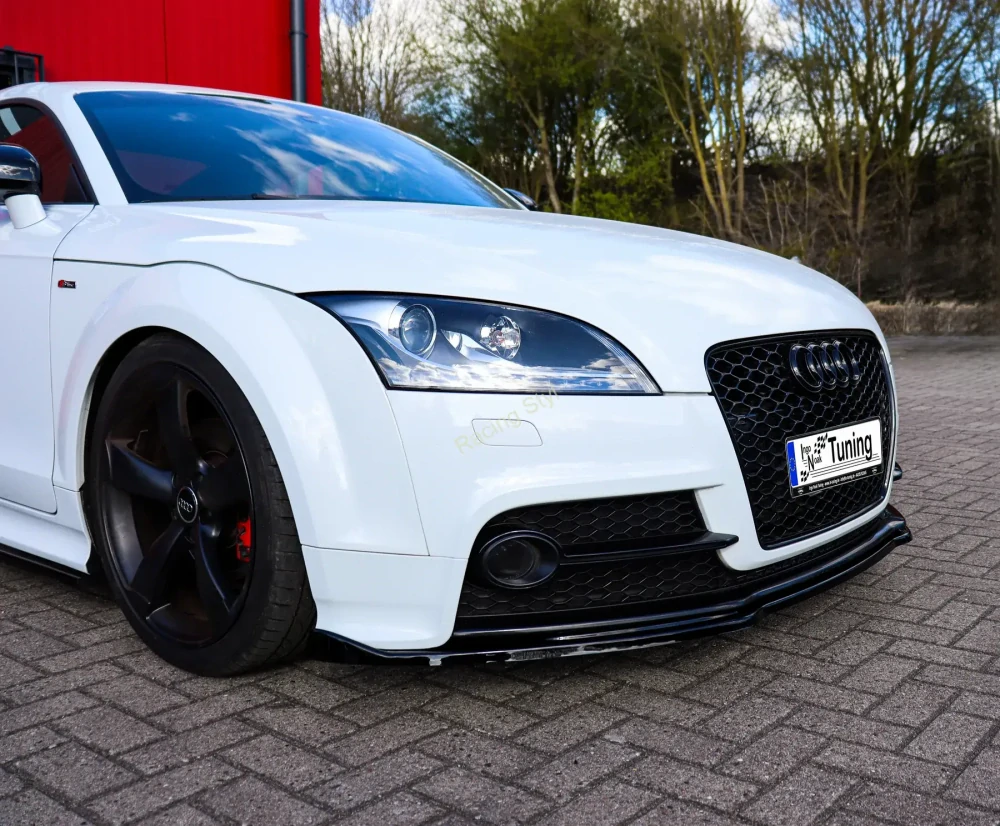 Audi TT 8J S-Line Competition přední spoiler lip Glossy Black IN Tuning Lesk