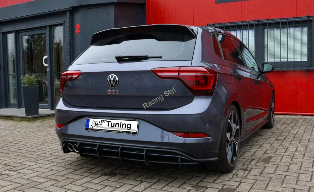VW Polo 6 GTI 2G Facelift zadní spoiler difuzor IN Tuning