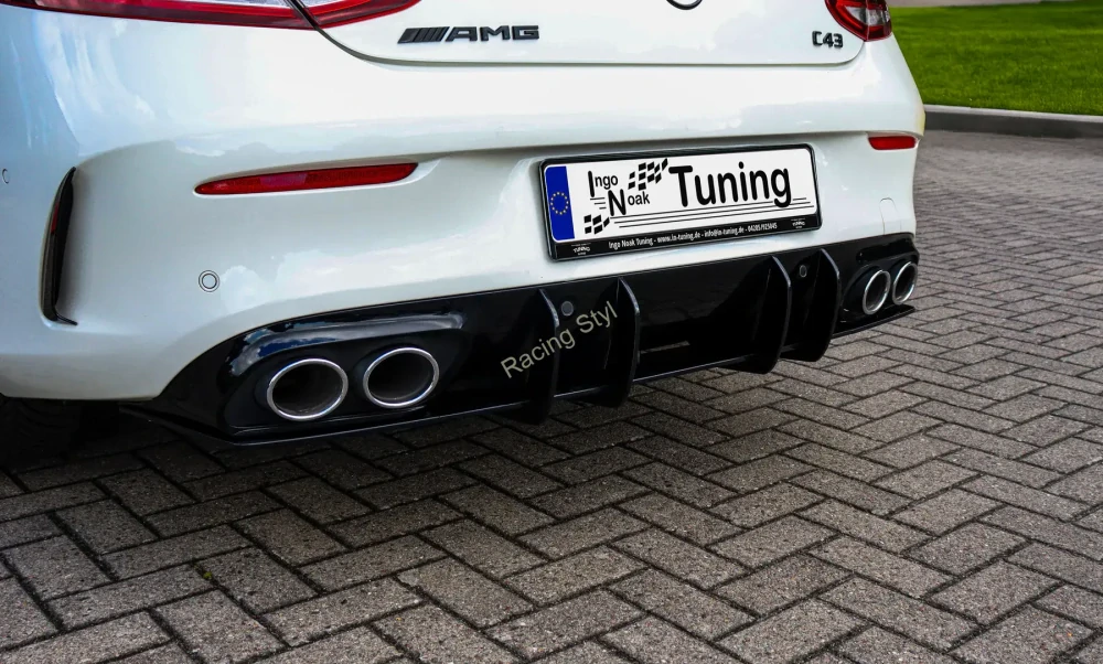 Mercedes Benz C43 AMG Facelift zadní spoiler difuzor IN Tuning