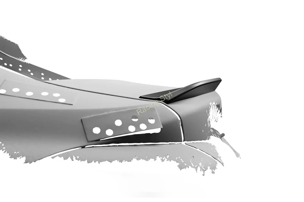 Audi A5 B10 Sedan spoiler na víko kufru Glossy Black CSR Lesk