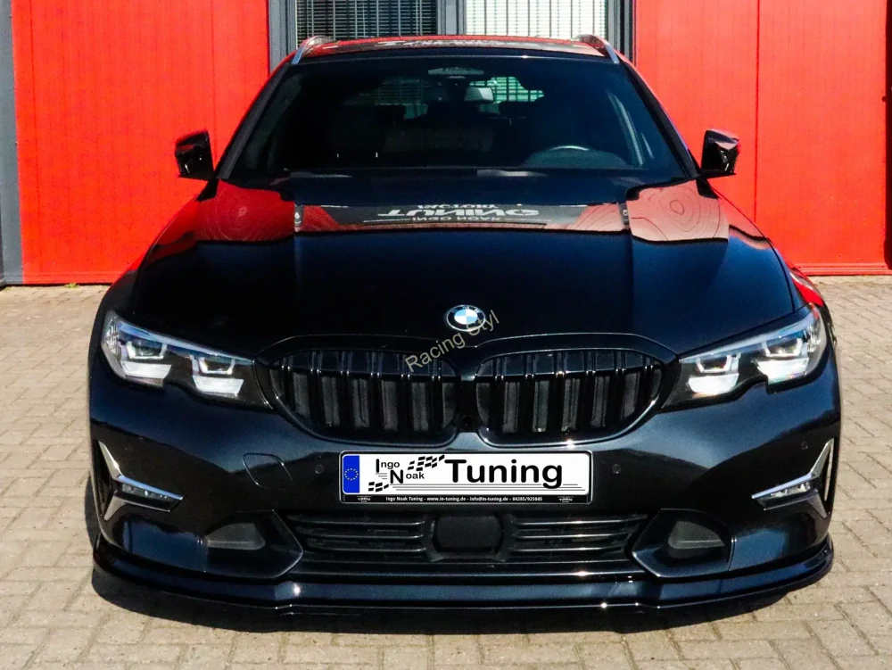 BMW 3 G20/G21 Přední spoiler lip Glossy Black IN Tuning Lesk