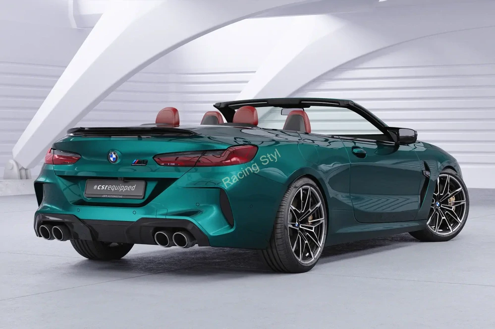 BMW 8/ M8 G14/ F91 Cabrio spoiler na víko kufru Glossy Black CSR Lesk