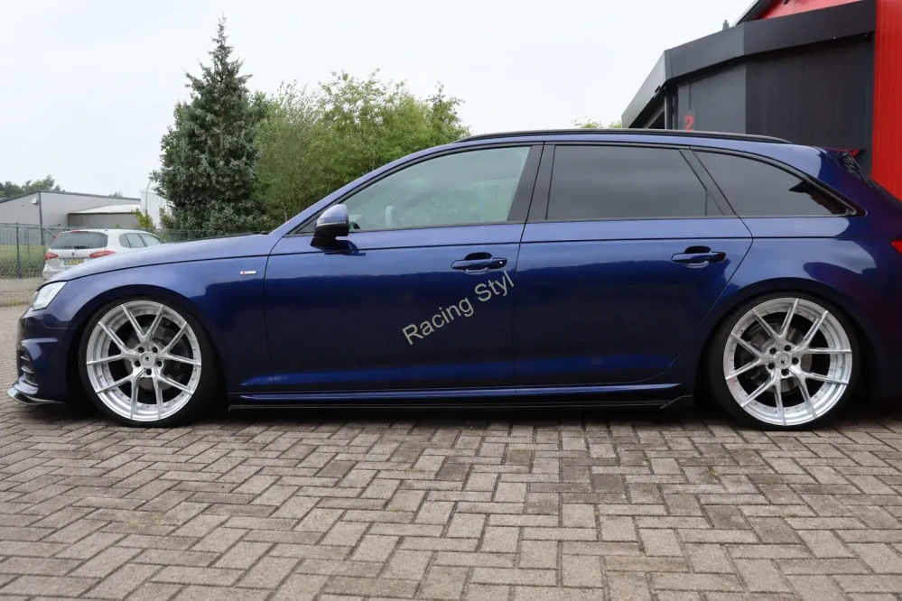 Audi A4 B9 S-Line Facelift Competition boční prahy s křidélkem IN Tuning