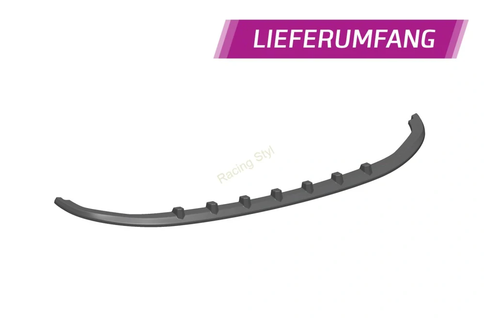 VW T6.1 Multivan přední spoiler lipa Glossy Black CSR lesk.