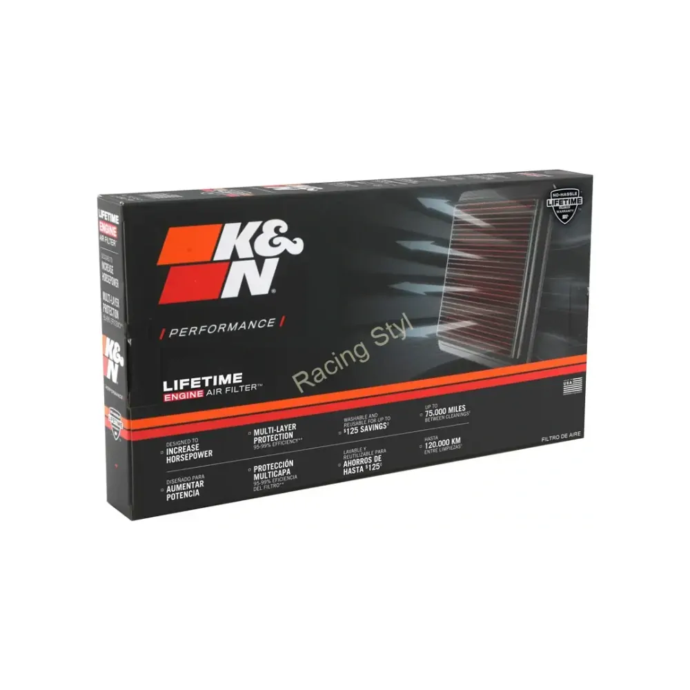 Vzduchový filtr K&N 33-5076 Jeep Wrangler/ Gladiator 2.0/ 2.2/ 3.6L 2018-24