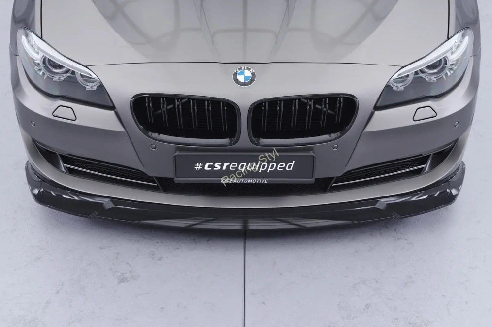 BMW 5 F10/ F11 přední spoiler lip Glossy Black CSR Lesk