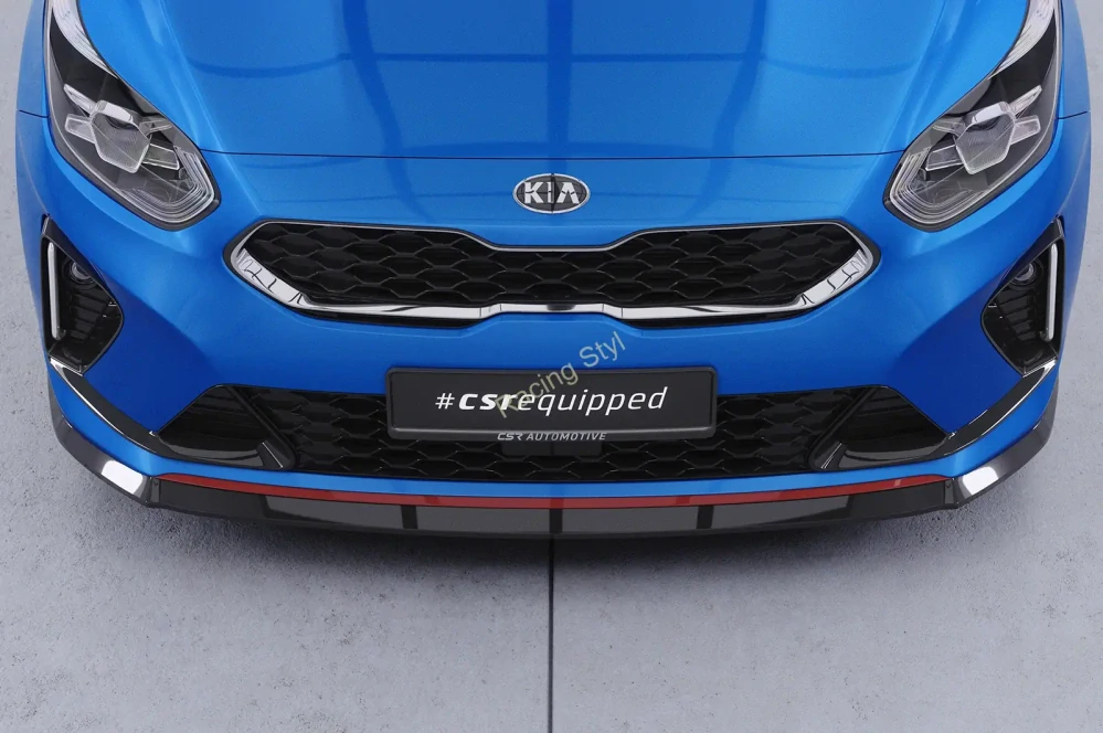 Kia Ceed/ ProCeed (CD) GT přední spoiler lipa Glossy Black CSR Lesk