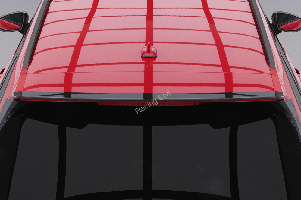 Audi A6 Avant C8 zadní spoiler Glossy Black CSR Lesk.