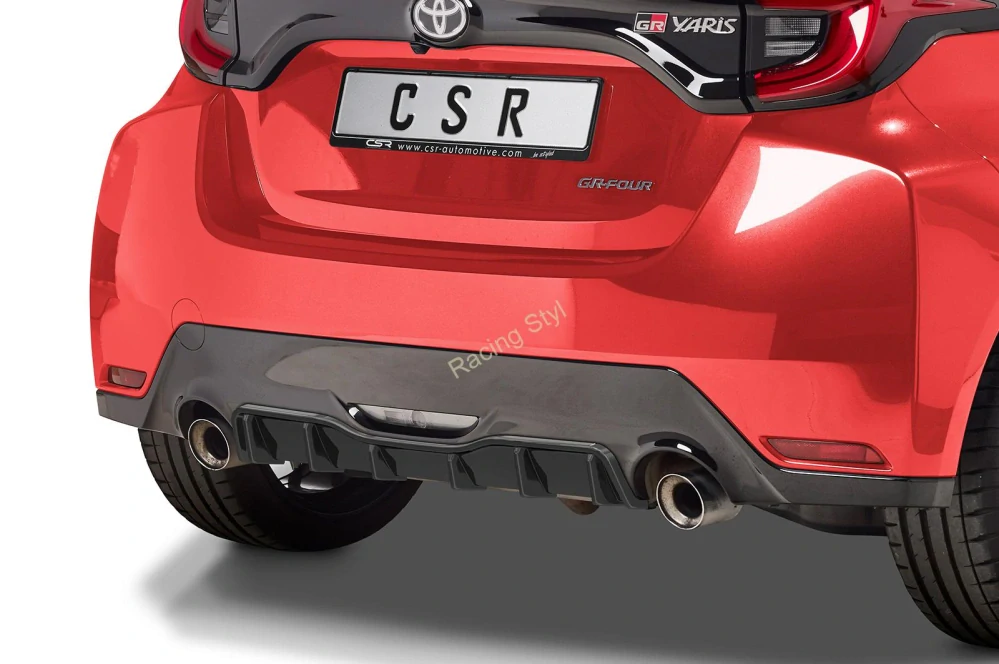 Toyota GR Yaris XP21 spoiler na zadní nárazník Glossy Black CSR Lesk