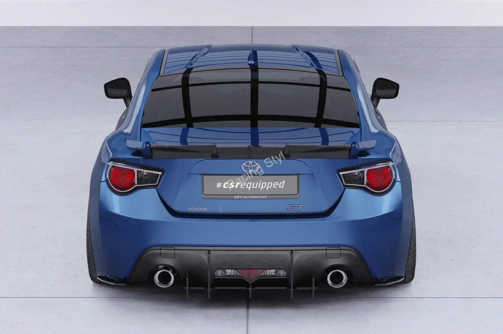 Toyota GT86 spoiler na zadní křídlo Glossy Black CSR Lesk