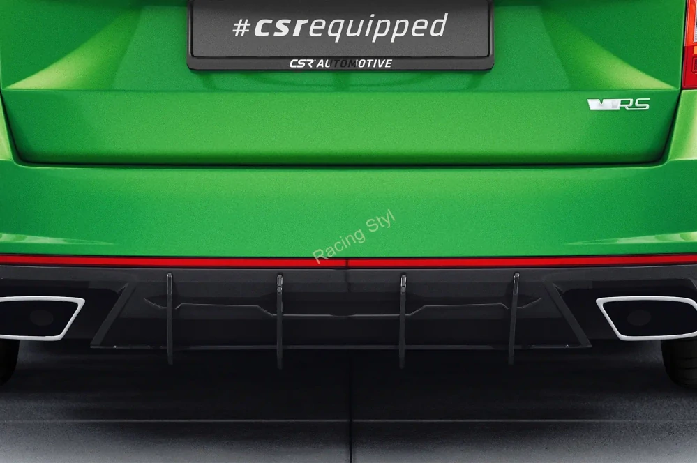 Škoda Octavia 3 typ 5E RS difuzor na zadní nárazník CSR