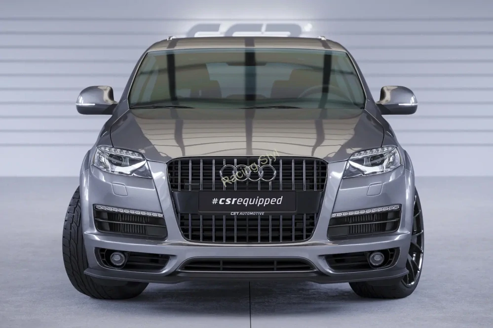 Audi Q7 (4L) S-Line přední spoiler lip Glossy Black CSR Lesk
