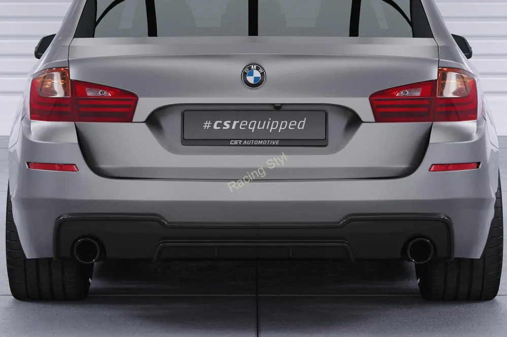 BMW 5 F10/F11 535i/535d M-Paket spoiler na zadní nárazník Glossy Black CSR Lesk