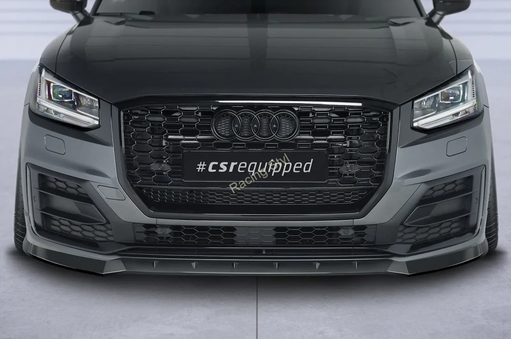 Audi Q2 (Typ GA) S-Line přední spoiler lip Glossy Black CSR Lesk