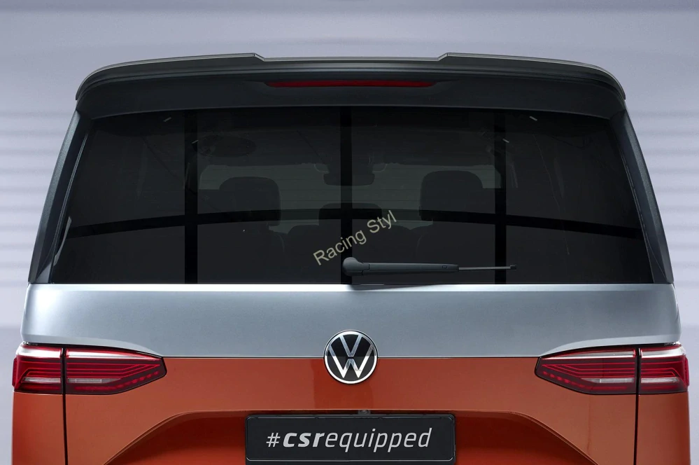 VW T7 Multivan spoiler na zadní dveře Glossy Black CSR Lesk.