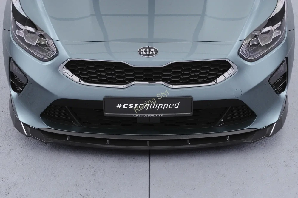 Kia Ceed CD přední spoiler lip Glossy Black CSR Lesk