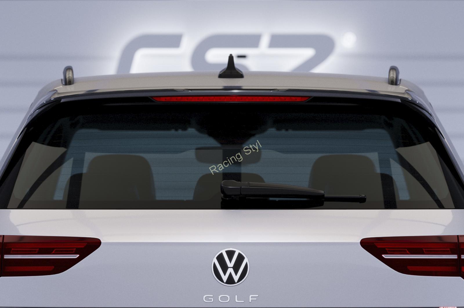 VW Golf 8 (Typ CD) Variant spoiler nad zadní okno Glossy Black CSR Lesk.