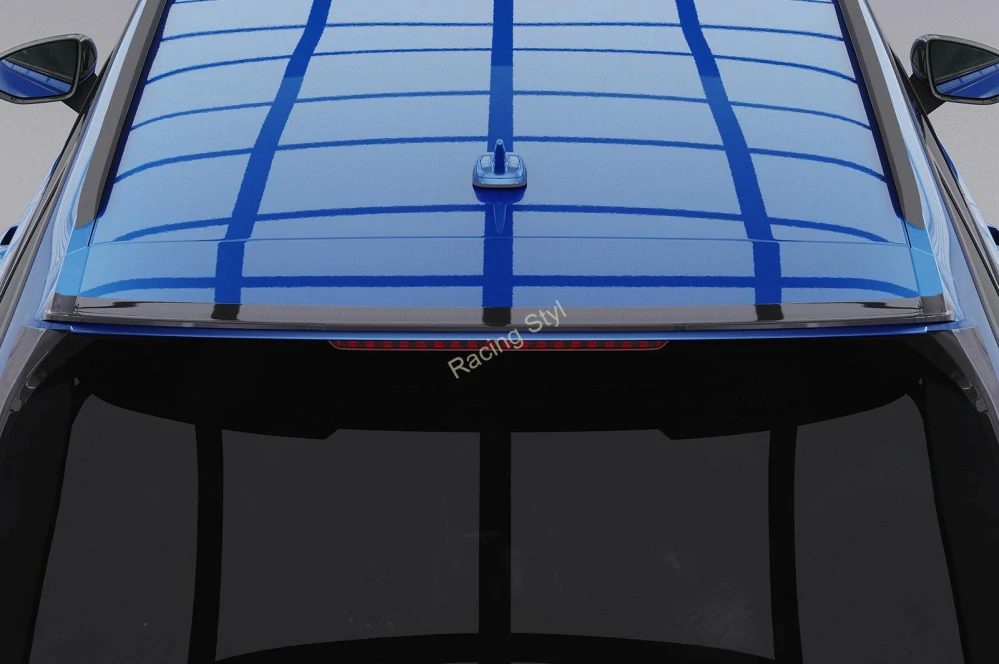 Audi A6 C8 Avant spoiler nad zadní okno Glossy Black CSR Lesk.